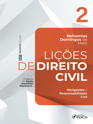 cover image of Lições de Direito Civil--Volume 2--Obrigações e Responsabilidade Civil